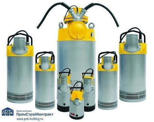 Погружные насоcы Atlas Copco WEDA